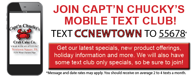 captn chuckys newtown square mobile text club